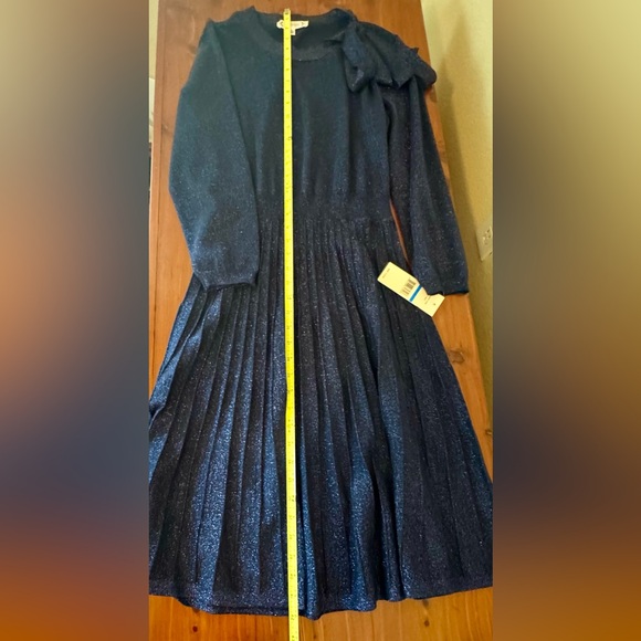 Nanette Lepore Blue Shimmer Dress (NWT) - Picture 5 of 7